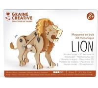 Mechanical 3D model Lion 14 cm