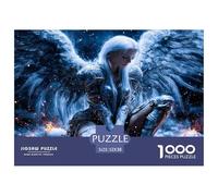 Mechanical Angel 1000 Pieces Jigsaws for Adults Art Colorful DIY Craft Beautiful Home Decoration Uncover The Puzzle Hidden Details 52x38cm/1000pcs
