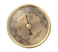Mechanical Barometers Analog Pressure Reader Marking Weather Track Tool For Outdoor Adventurers Stainless Steel Weather Barometer
