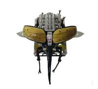 Mechanical Beetle Dynamic V8 Engine Model, Mini V8 Simulation Asian Rhinoceros Beetle Engine for Desktop Decor (Ready-to-Play)