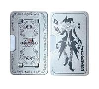 Mechanical Board Game - Stainless Steel Dice Spinner, Self Acting Card Device | Solid Metal Build Pocket Friendly Design, Entertainment Accessory For Daily Desk Car Airplane Leisure Office Travel