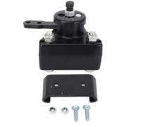 Mechanical Brake Caliper and Bracket Kit with Pads, Metal Strong Strength Replacement for Manco 9598 9597 Go Kart Fun Cart, Direct Fit Brake System Upgrade (Black)