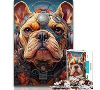 Mechanical Bulldogs 1000 Piece Jigsaw Puzzles for Adults,Stress Reliever Difficult Challenge Deal As Gifts for The Whole Family (50x75cm)