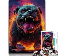 Mechanical Bulldogs 1000 Pieces Jigsaw Puzzle for Adults& Teens,Game Toys Every Piece Is Unique - Challenging Family Fun Game (50x75cm)