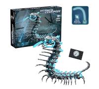 Mechanical Centipede Model Building Blocks, Creative Centipede Insect Building Block Set, Technik Mechanical Animal Brick Toys, Office Home Decoration, gifts for Adults and Kids, 698PCS