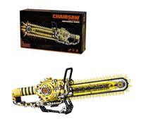 Mechanical Chainsaw Building Blocks Blocks Set Toy for Adults, 1096 PCS