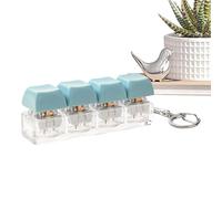 Mechanical Clicker Fidget, Quiet Button Toy, 3.15 x 0.79 x 0.98 Inches Portable Gadget with Smooth Action, Flexible Stress Comfort, Office Keychain with Compact Build, Focus Tool for Adults and Kids