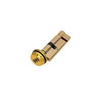Mechanical Combination Lock Cylinder, Door Lock Cylinder With 3-Digit Password, Cylinder Mechanical Password Lock For Drawer Cupboard(Gold)