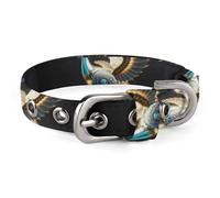Mechanical Crane Dog Collar, Soft Comfortable Pet Collar for Small & Medium Dogs, Adjustable Durable Cat Collars for Puppies