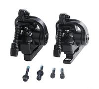 Mechanical Disc Brake Caliper Set With Double Sided Synchronous Drive For Road Bike Flat Mount Precision Adjustable Lightweight Steel Brakes
