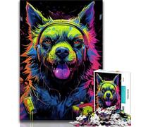 Mechanical Dog 1000 Piece Jigsaw Puzzle for Adults Teens,Learning Educational Toys Family Games with Matching Poster And Trivia Sheet (38x26cm)
