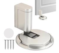 Mechanical Door Stop - Floor Door Stop No Bump No Bumps - Height Adjustable No Bumping Aluminum Doors Aluminum Alloy for Kids Children Rooms