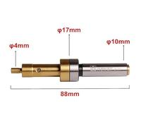 Mechanical Edge Finder for CNC Milling Machines, 10mm Shank with 8.5cm Length and Precision Touch-Point Sensor, Compatible with Lathe & Machining Centers