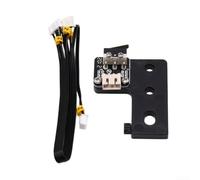 Mechanical Endstop Set for 3D Printer Z Limit Switch Wire Harness Fits RepRap for ramps for prusa for mendel for makerbot Black 13x10x5mm