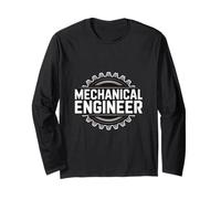 Mechanical Engineer Gear Design Engineering Pride Long Sleeve T-Shirt