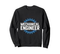 Mechanical Engineer Gear System Design Sweatshirt