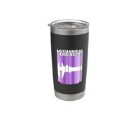 Mechanical Engineer Purple Caliper Design Engineering Gift Stainless Steel Insulated Tumbler