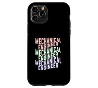 Mechanical Engineer Retro Pastel For Engineering Students Case for iPhone 11 Pro