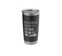 Mechanical Engineer The Man Myth Legend Vintage Stainless Steel Insulated Tumbler