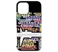 Mechanical Engineer Word Art Design Engineering Caliper Tool Case for iPhone 12 mini