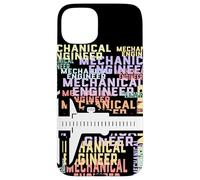 Mechanical Engineer Word Art Design Engineering Caliper Tool Case for iPhone 15 Plus