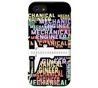 Mechanical Engineer Word Art Design Engineering Caliper Tool Case for iPhone SE (2020) / 7/8