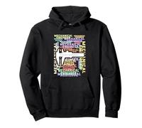 Mechanical Engineer Word Art Design Engineering Caliper Tool Pullover Hoodie