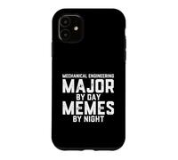 Mechanical Engineering Major By Day Memes By Night Engineer Case for iPhone 11