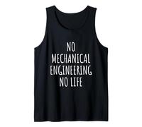 Mechanical Engineering STEM Machines CAD Physics Student Tank Top