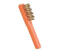 Mechanical Engineering Wire Brushes Spark Plug Brush 150mm Brassed steel brush for cleaning spark plugs. Tough, stay-clean plastic handle.