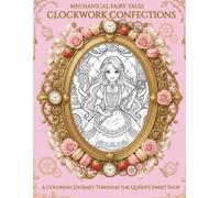 Mechanical Fairy Tales: Clockwork Confections: A Victorian Steampunk Fantasy Coloring Book for Adults