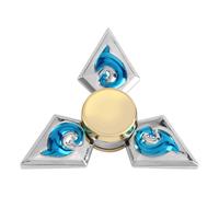 Mechanical Fidget Spinner Premium Bearing High Quality Metal Body Gears Linkage Design Smooth Rotation Stress Relief Toy for Focus Meditation ADHD