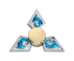 Mechanical Fidget Spinner Premium Bearing High Quality Metal Body Gears Linkage Design Smooth Rotation Stress Relief Toy for Focus Meditation ADHD