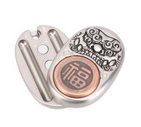 Mechanical Fingertip Slider, Alloy Finger Toys, Stress Relief Hand Slider for Travel, Work, Home, Practical for Waiting in Line, Timing Tasks