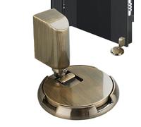 Mechanical Floor Door Stopper, Mechanical No Magnetic Floor Mounting Door Stop, Adjustable Windproof Door Stopper Keep Door Open