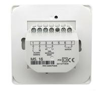 Mechanical Floor Heating Thermostat, 220-240V 16A Programmable Room Temperature Controller with External Sensor - For Electric Underfloor Heating Systems