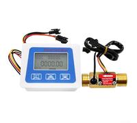 Mechanical Fuel Meter, Digital Meter Fuel Gauge FlowMeter Counter Indicator Sensor With LCD Meter Sensor, For Diesel, Kerosene, Gasoline