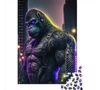 Mechanical Gorilla Puzzle for Teenagers 1000 Pieces Puzzle Brain Teaser Puzzles For Adults 1000pcs (38x26cm)