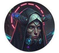 Mechanical Humans 1000 Pieces Puzzles for Adults 1000 Pieces Round Puzzle Gifts Ideal DIY Decor & Brain Teaser Gift 67.5x67.5cm