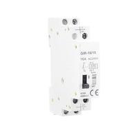 Mechanical Impulse Relay Household Bistable Latching Auto Control Relay 1P 2P 16A 1NO 2NO Coil 230V AC 110V DC 1Pcs(2NO)