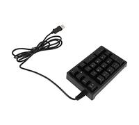 Mechanical K21 Numpad, Multifunctional Color LED Blue Switch Numeric Keypad 21 Keys for PC Laptop Computer