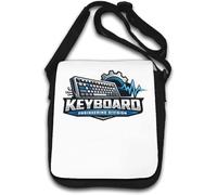 Mechanical Keyboard Engineering and Design Symbol Shoulder Bag White