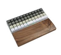 Mechanical Keyboard Ergonomics Comfortable Walnut Wood Wooden Wrist Rest 96 84 75% Size for KBD75 YMD75 Melody 96 (Walnut 40 Wrist Rest)