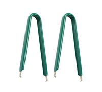 Mechanical Keyboard Key Puller Remover Tool 2pcs for Hot Swap Keys | Steel and Plastic Build, Removes Plcc and Pcb Parts, Green Finish for Ic Chip Use