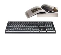 Mechanical Keyboard Keycaps, PBT Translucent Keycaps, Design Keycaps Kit for & Streaming Compatible with Common Keyboard Models, The Combination of Improved Character Clarity