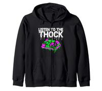 Mechanical Keyboard Listen To The Thock PC Gamer Zip Hoodie