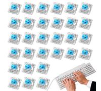 Mechanical Keyboard Replacement Axis - Diy Key, 30pcs Mechanicals Key Axis, Keyboard Accessories, Wired Mechanical Switches | Red Green Brown Shaft, Easy Installation Upgrade