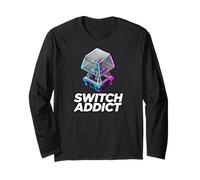 Mechanical Keyboard Switch Addict Keeb Maker Long Sleeve T-Shirt