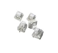 Mechanical Keyboard Switches with Box White Clicky Design, 80 Million Keystrokes Lifespan, Suitable for Gaming and For 3D Printing Applications (A)