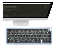 Mechanical Keyboard Wireless-RGB backlit keypad with 67 keys, slim wireless design for game room or desk setup | Compact layout with control , perfect accessory for typing and entertaining